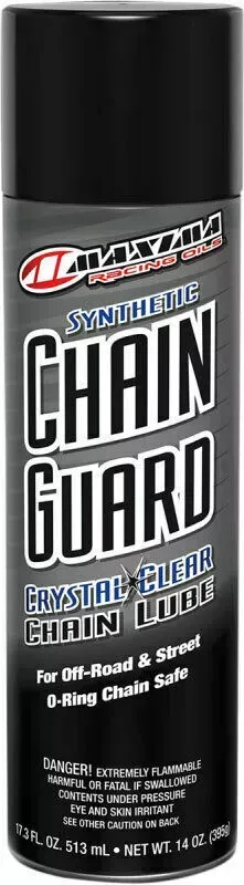 Maxima Racing Oil Synthetic Chain Guard Motorcycle Chain Lube | 14 oz | 77920-N