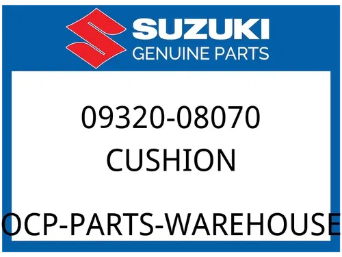 Suzuki OEM Part 09320-08070 CUSHION, MUFFLER COVER