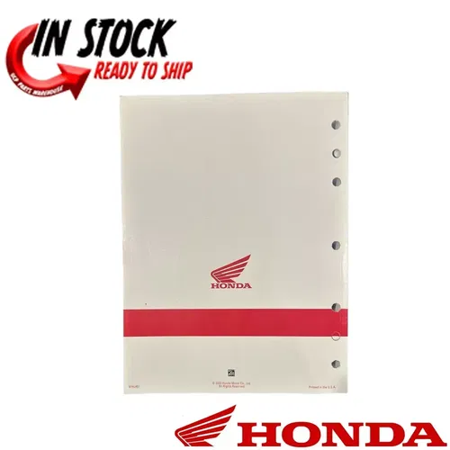 HONDA REPAIR SHOP SERVICE MANUAL BOOK 2022-2024 PIONEER 1000 61HL451 OEM
