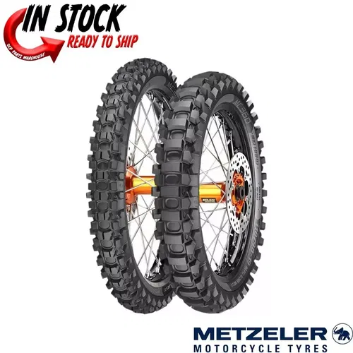 Metzeler MC360 MID HARD Motorcycle Tire | Rear 110/90 - 19 62M MST | Motocross