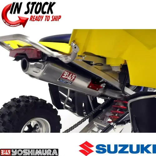 Yoshimura Signature RS-5 Full System SS-AL-SS SUZUKI LT-R450 2006-2010