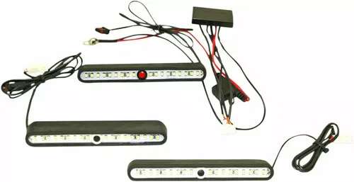 Custom Dynamics Saddlebag/Tour-Pak Interior Red LED Light Kit 2040-2265