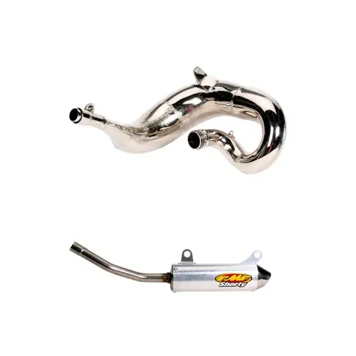 FMF GOLD FATTY PIPE W POWERCORE 2 SHORTY SILENCER HONDA 1997-1999 CR250R