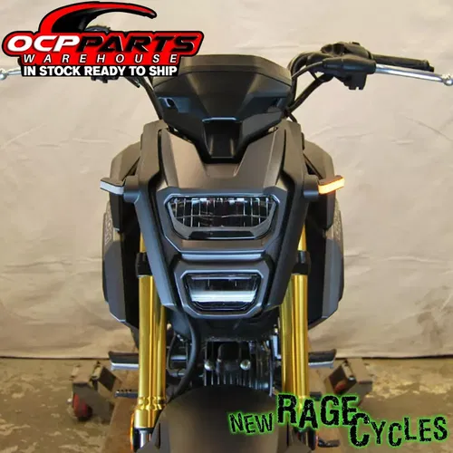 NEW RAGE CYCLES 2013 - 2020 HONDA GROM FRONT LED TURN SIGNALS GROM-FB