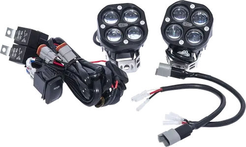 RIVCO PRODUCTS LED Pod Lights - Green UTV34