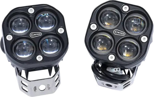 RIVCO PRODUCTS LED Pod Lights - Green UTV34