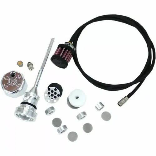 Feuling Polished Vented Dipstick Kit for 2018-2020 Harley Softail Models