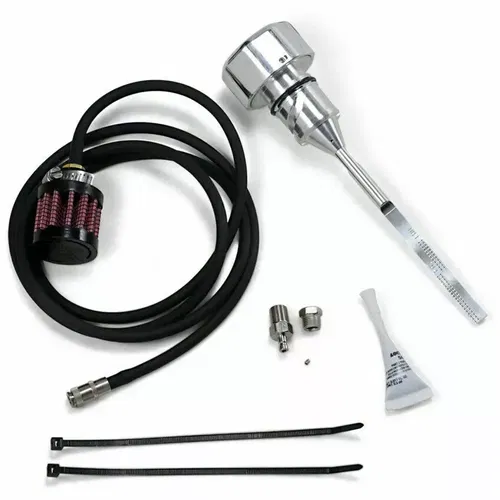Feuling Polished Vented Dipstick Kit for 2018-2020 Harley Softail Models