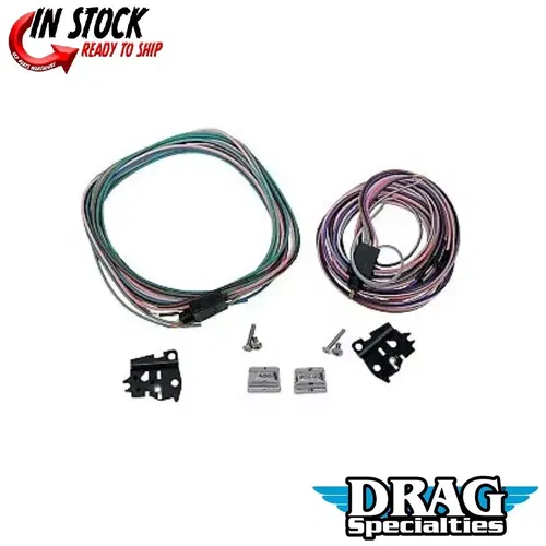 Drag Specialties 0616-0124 Chrome Radio Handlebar Switch Kit for 99-13 Twin Cam