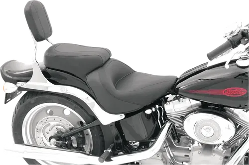 MUSTANG Fits Vintage Style Seat - Standard - Smooth - Black - FXST 76400