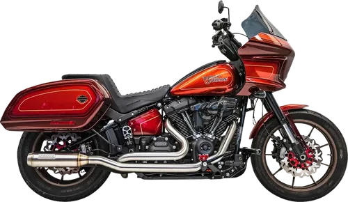 BASSANI XHAUST True Dual Performance Exhaust System with 4" Muffler - Stainless