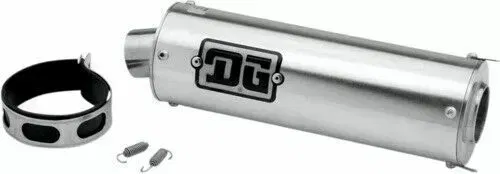 DG Performance Universal 4-Stroke Slip-On 02-9000 Stainless Exhaust 1821-1348