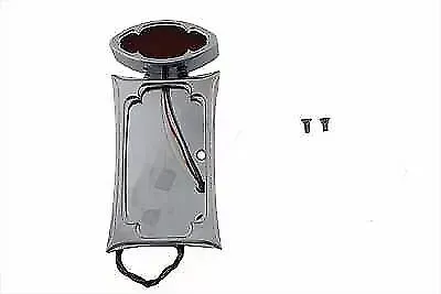 V-Twin Chrome Billet LED Tail Lamp and License Plate V 33-0489
