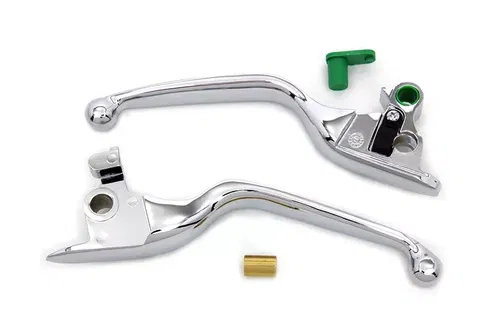 Handlebar Control Levers Chrome for Harley Davidson by V-Twin