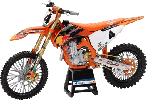 NEW RAY TOYS Red Bull Fits KTM 450 SX-F - Chase Sexton #4 - 1:12 Scale 58473