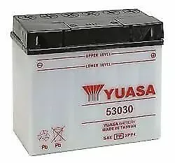 Yuasa 53030 BMW R80/7, R80RT '78-'84 Conventional YuMicron 12v Battery