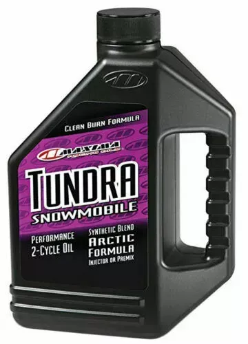 Maxima Racing Oil Tundra Snowmobile 2-Stroke Injection/Premix Oil, 1 Gal, 249128