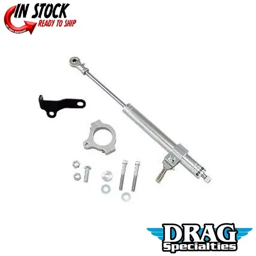 Drag Specialties 0414-0410 Steering Damper Kit - '04-'06 Sportster