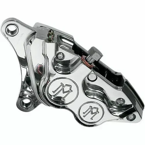 Performance Machine for Harley Chrome 11.5"  Front 4 Piston Caliper Left Side