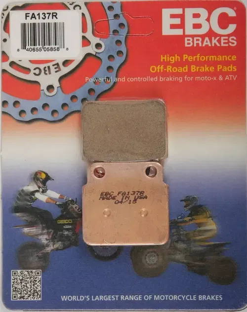 EBC R Series Long Life Sintered Brake Pads FA137R