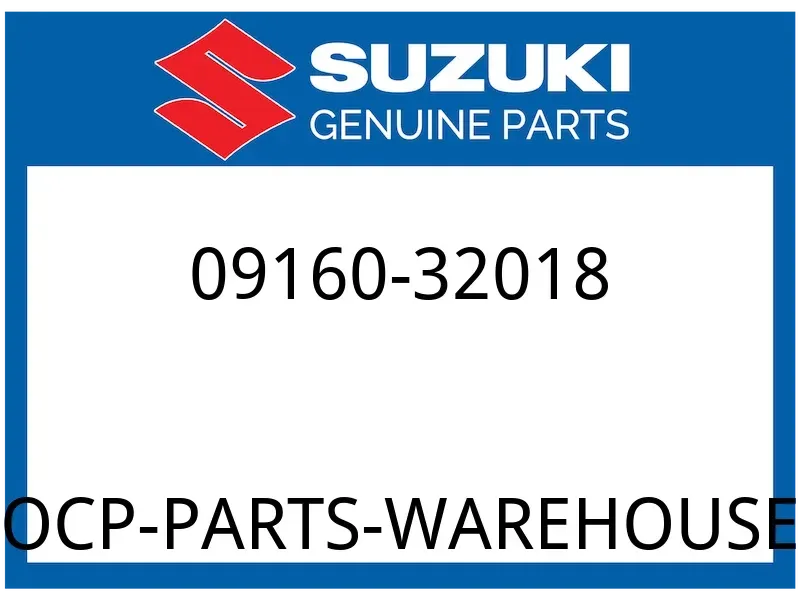 Suzuki OEM Part 09160-32018 WASHER