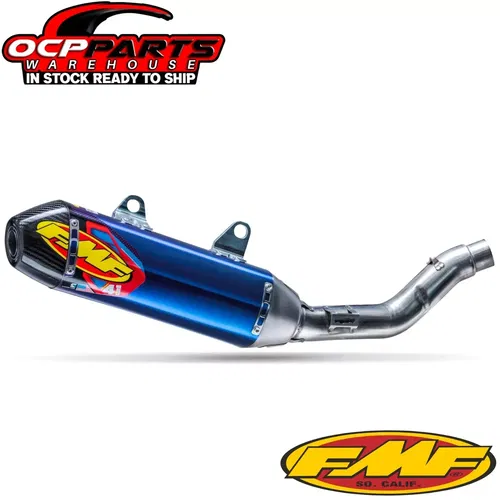 FACTORY FMF 4.1 RCT TITANIUM ANODIZED SLIP-ON EXHAUST 2009 - 2022 YAMAHA YFZ450R