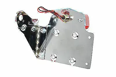 Chrome Side Mount Tail Lamp Kit for Harley Davidson by V-Twin
