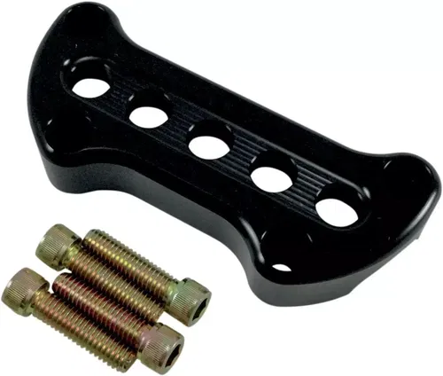 Joker Machine Black Handlebar Riser Top Clamp 1984-17 Harley