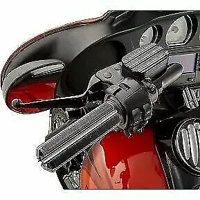Arlen Ness-Tech® Black 10-Gauge Comfort Hand Grips for Harley Cable Op 0630-1693