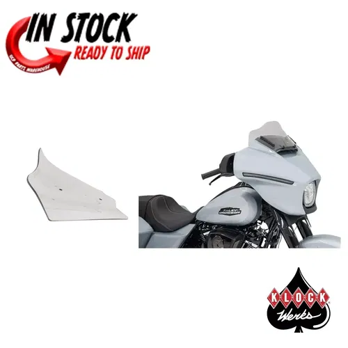 KLOCK WERKS  FLARE WINDSHIELD CLEAR 8" HARLEY 2024 FLHX KWW-01-0707-C