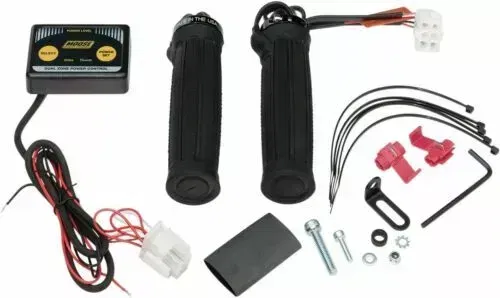 MOOSE RACING ATV Clamp-On Dual Zone Heated Grip Kit 0631-0154