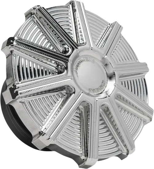 ARLEN NESS Vented Gas Cap - 10 Gauge - Chrome 701-001