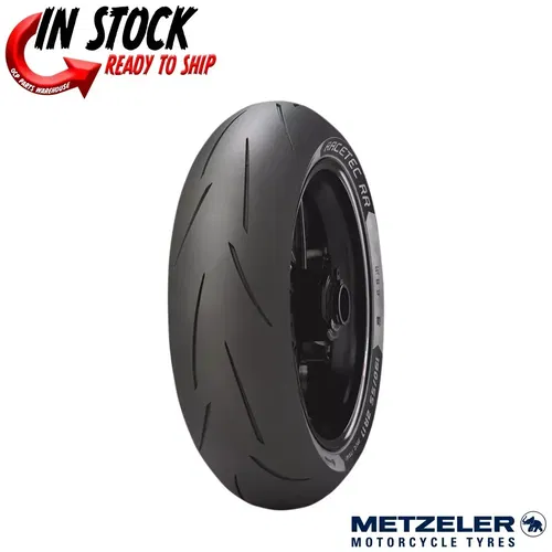 Metzeler RACETEC RR Motorcycle Tire | Rear 180/55 ZR 17 (73W) TL K3 | Racing