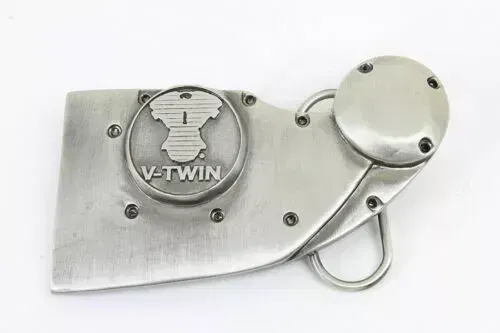 XL Points System Cover Belt Buckle for Harley Davidson by V-Twin
