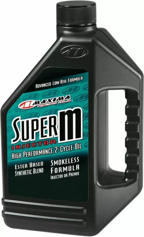 Maxima Racing Oil Super M Injector 2-Stroke Motorcycle  ATV Premix Oil 1 Gallon