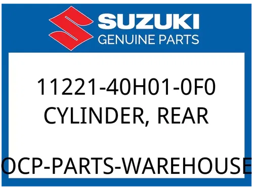 Suzuki OEM Part 11221-40H01-0F0 CYLINDER, REAR