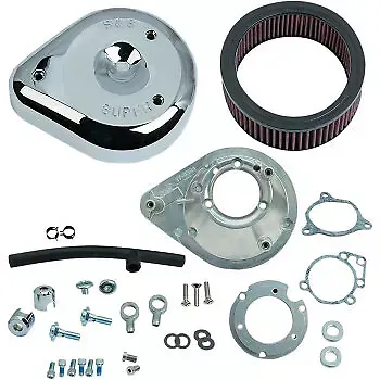Air Cleaner Tear-Drop 08-17 Chrome 1010-2165 S&S Cycle
