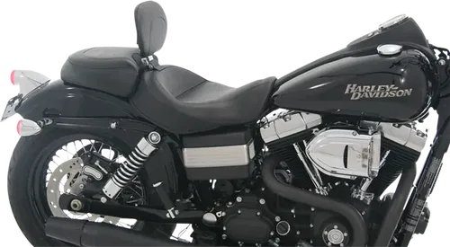 MUSTANG Wide Rear Fits Seat - Smooth - Black - FXD '06-'17 79359