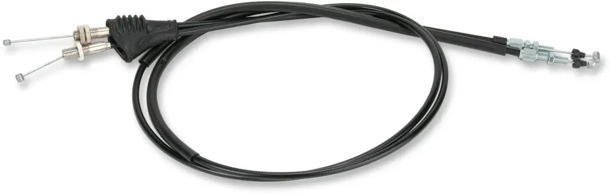 PARTS UNLIMITED Vinyl Covered Throttle Cable - Fits '76-'81 Yamaha 500