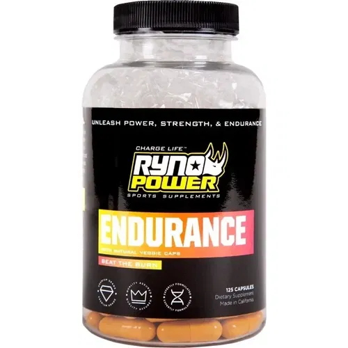 RYNO POWER END884 Endurance Stimulant-Free Energy Supplement 125 ct. Bottle