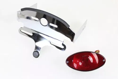 Chrome Tail Lamp Assembly for Harley Davidson by V-Twin
