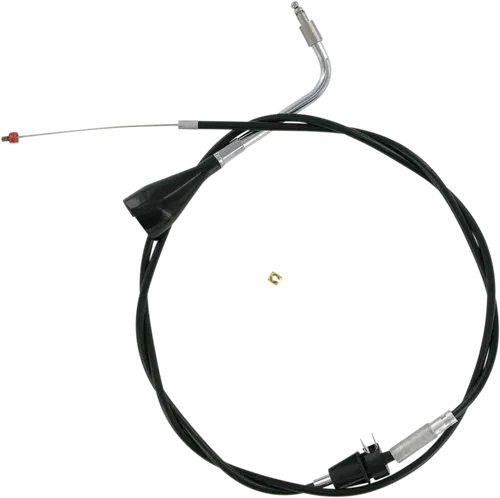 BARNETT Black Vinyl Idle Cable - Fits +6" 101-30-41004-06