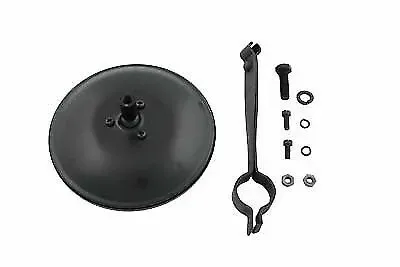 Replica 5  Round Mirror Black for Harley Davidson by V-Twin