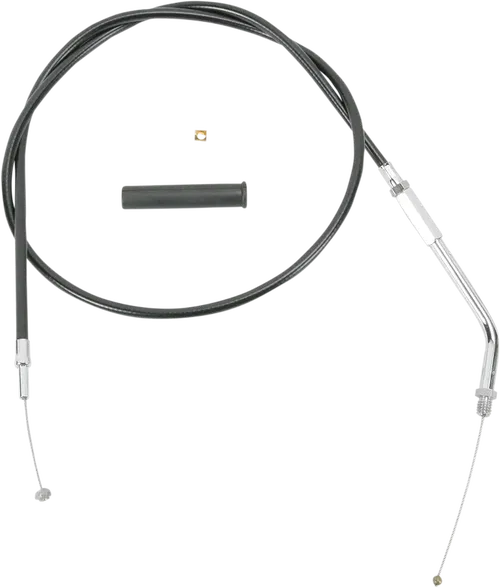 DRAG SPECIALTIES Black Vinyl Throttle Cable - 36" 4330406B