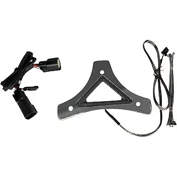 Custom Dynamics LED Backrest Light Run/Brake Chrome 2040-2606