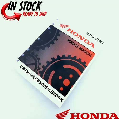 NEW OEM HONDA 2019-2021 CBR500R CB500F CB500X SERVICE MANUAL 61MKP02