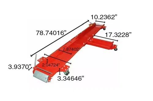 MOTORCYCLE DOLLY LIFT TOOL V-TWIN MFG 16-1026