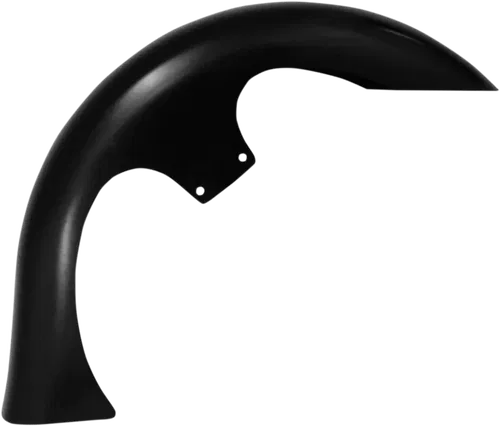 KLOCK WERKS Slicer Front Fender Kit - For Raked Frames - Black - Steel - 26"