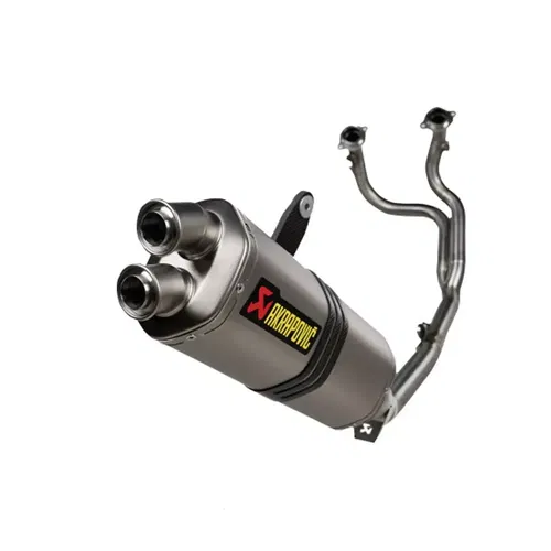 AKRAPOVIC RACING LINE EXHAUST 2 INTO 1 TITANIUM 2020-22 / 2024 HONDA AFRICA TWIN