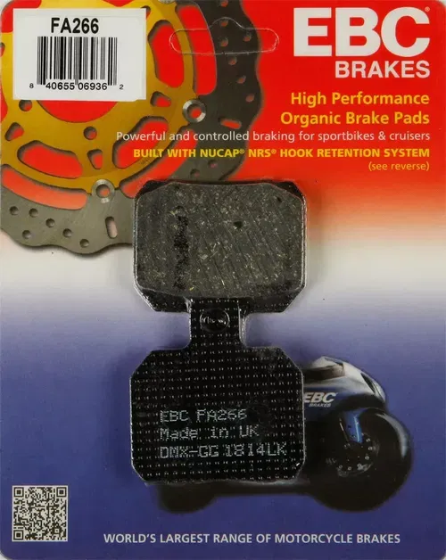 EBC Organic  Brake Pads FA266